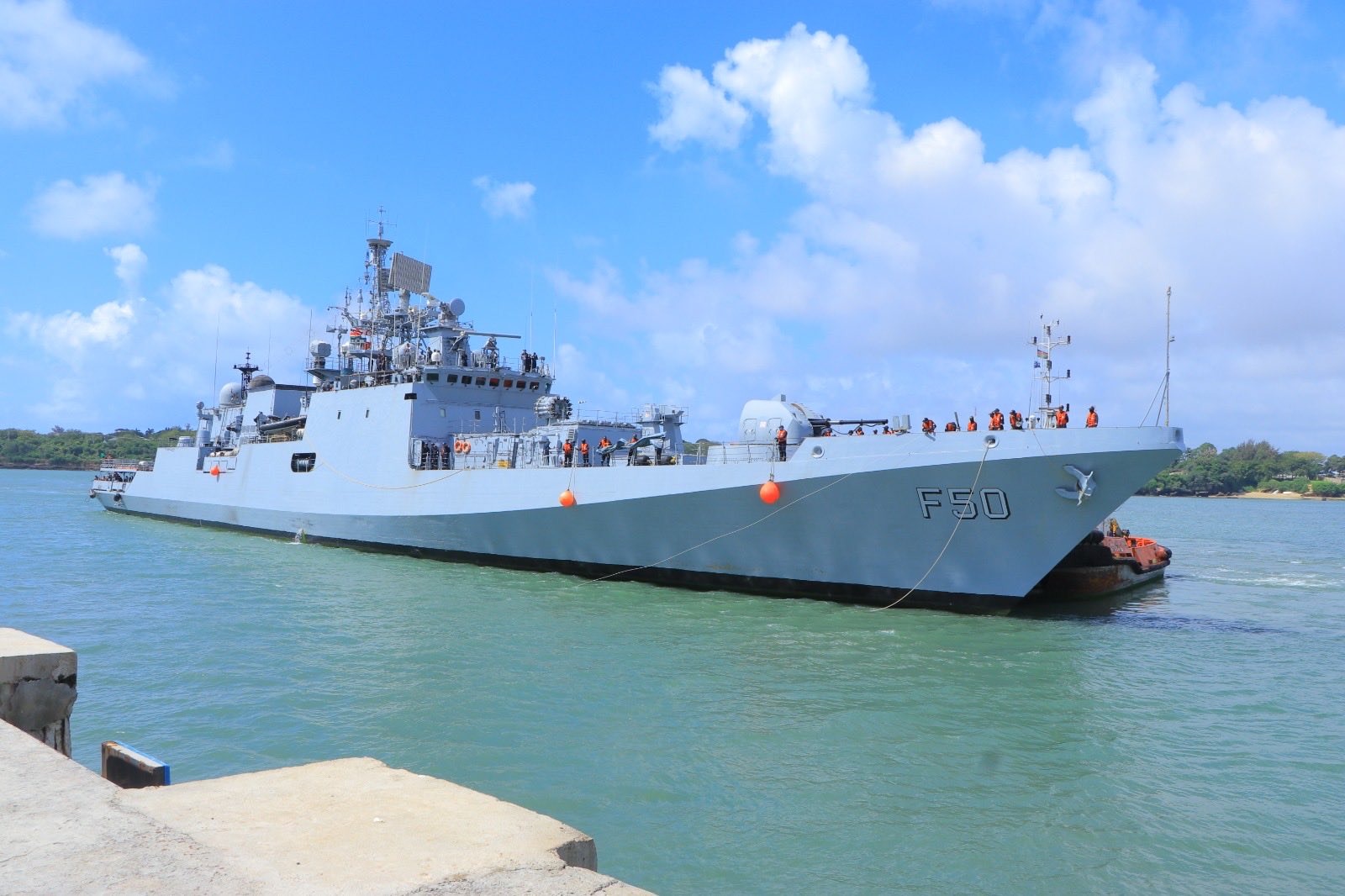 INS Tarkash Port Call in Kenya Deepens Strategic Maritime Partnership